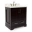 Meuble-lavabo simple avec plateau Abshire 31-93359421