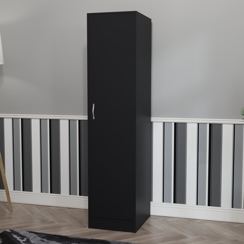 Maybery MDF & Particleboard Wardrobe, Black