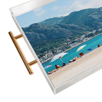 Plateau en acrylique Del Mundo Imagery Menton Promenade