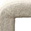 Kenneth Sheepskin Bench, Cream