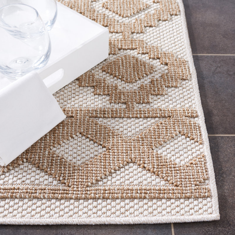 Kimm Performance Geometric Rug, Runner 2'2" x 8'