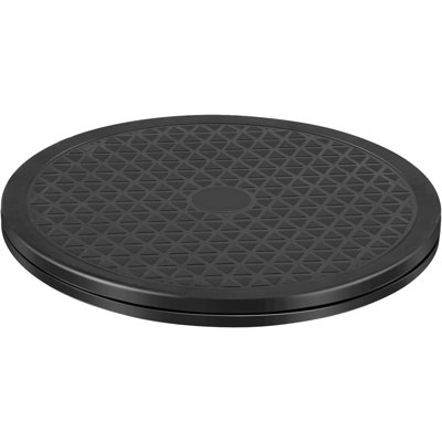 Plateau pivotant pivotant robuste et antidérapant, idéal pour écrans, plantes, loisirs créatifs et décoration.