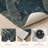 Tropical Leaf Non-Slip Washable Kitchen Mats