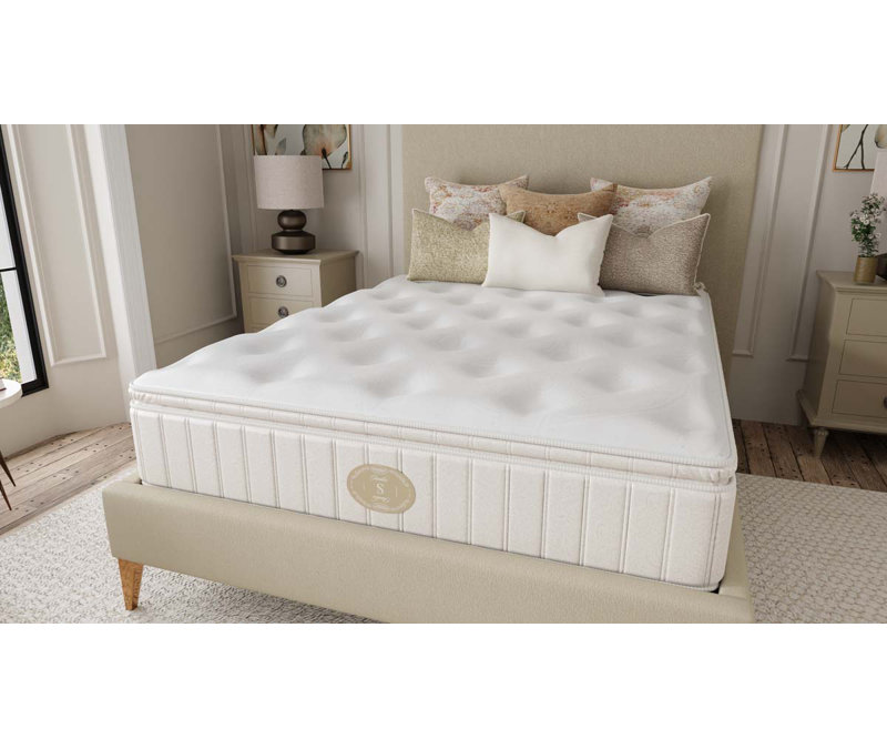 Timeless 15'' Plush = Side Sleepers Pillow Top Innerspring Mattress, Queen