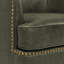 Fauteuil demi-tonneau pivotant en cuir véritable-172078239