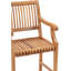 Castle Outdoor Teak Bar Stool