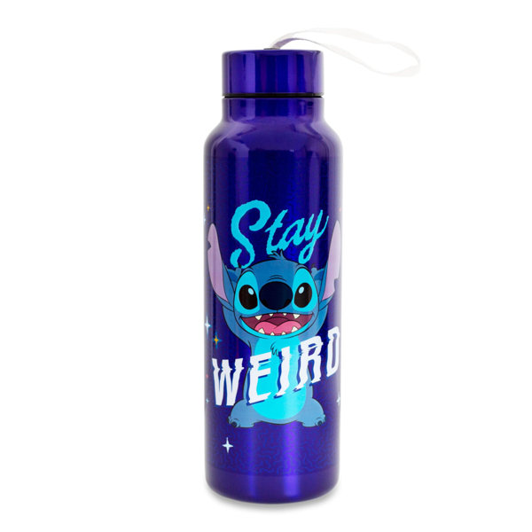 Lilo and Stitch Stay Weird 24oz Color Change Plastic Tumbler w Lid and Straw