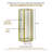 8.75'' H Fireplace Lantern