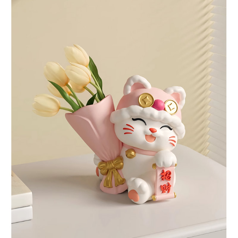 Josiana Animals Figurines & Sculptures, Pink
