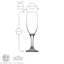 LAV Glass Flute Stemware-94225495