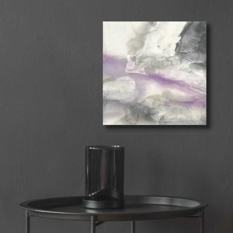 «Shades Of Amethyst II» par Chris Paschke, H 12 po x l 12 po x P 0,13 po