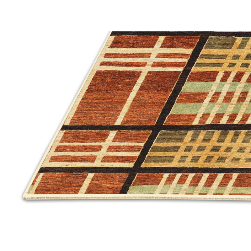 Abstract Indoor Rug, Rectangle 7' x 10'