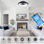 Ventilateur de plafond d'intérieur 19 po avec moteur à courant continu réversible de la collection Modern Elegance