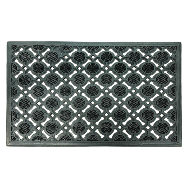 Non-Slip Rubber Mat Door Mat Kitchen Mat Heavy Duty 40X60 Size Rugs Indoor Outdoor Mats