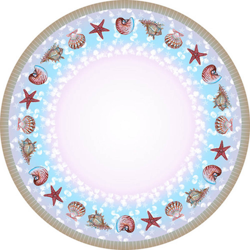 Wenner Round Tablecloth, 58" W Round