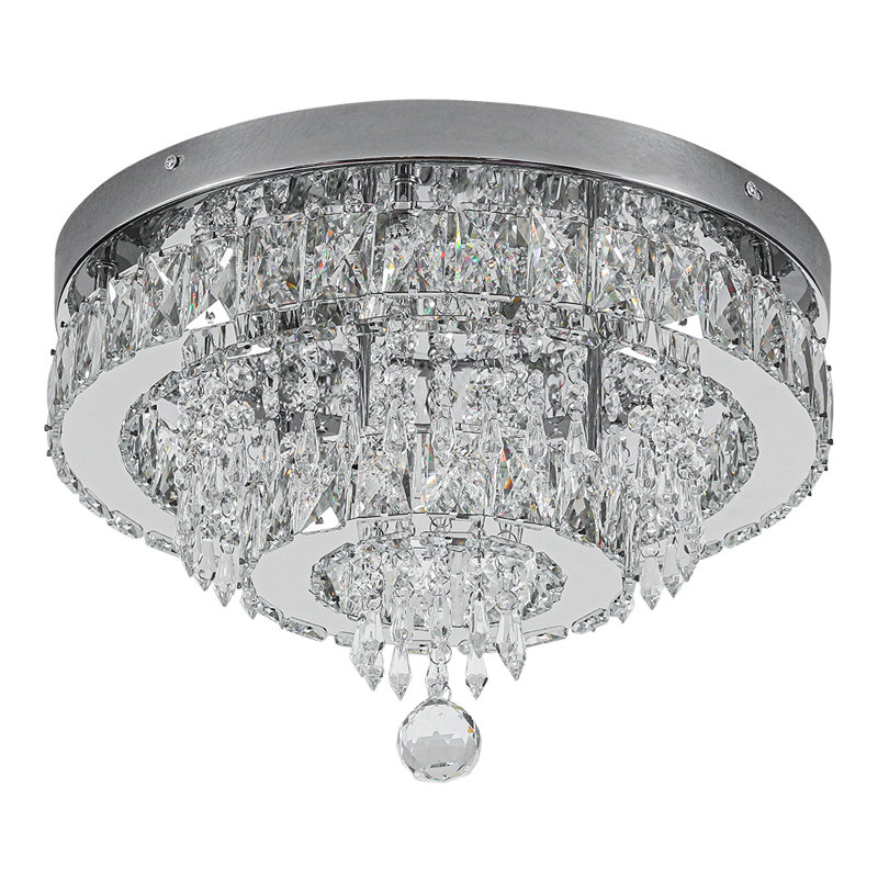 2-Light Round 30cm flush mount