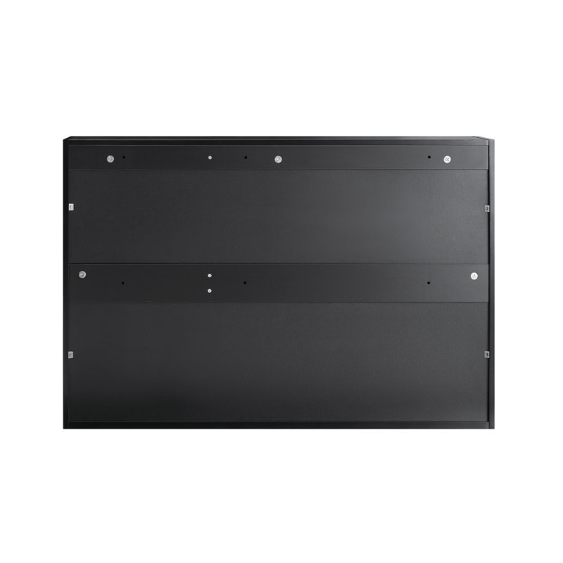 Kilgore Wall Mounted Required Bathroom Cabinet, Black