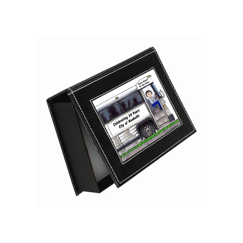 Faux Leather Memory Box