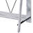 Antique White And Black Writing Desk With Upper Shelf-348370692