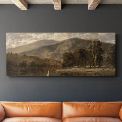 Série paysage - DCCDXL III - Toile tendue avec châssis - Prêt à être accroché