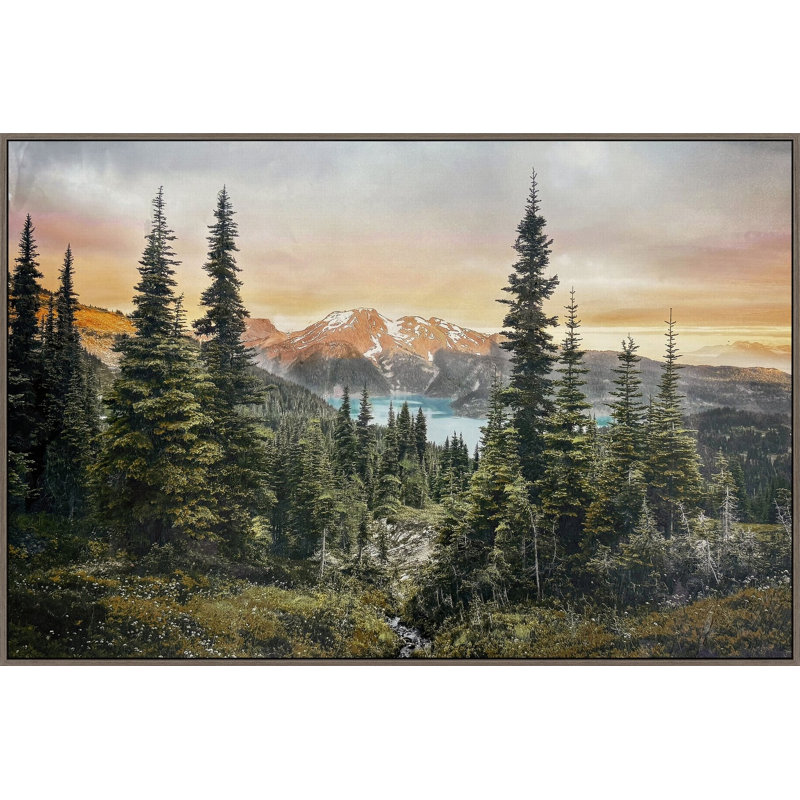 Alpine Silence Canvas Wall Art