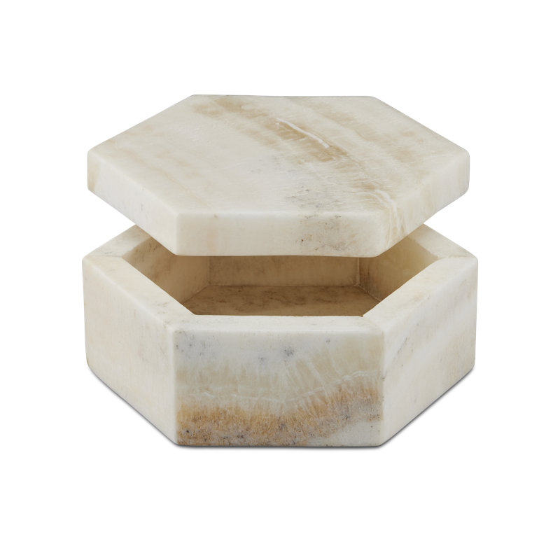 Boîte hexagonale Arco Onyx