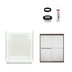 Oil Rubbed Bronze/White