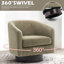 Bennett 72.1Cm Wide Swivel Barrel Chair-1223924373