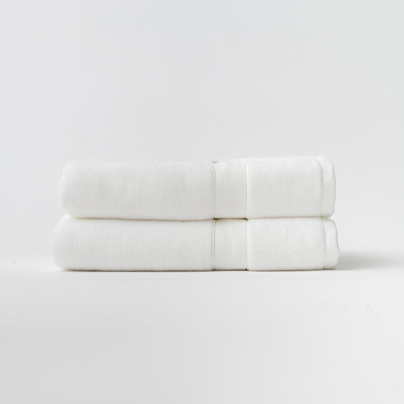 Luxe Bath Towels, White