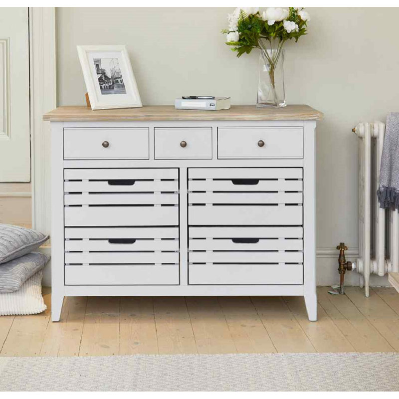 Amonti 110cm Solid Wood Sideboard