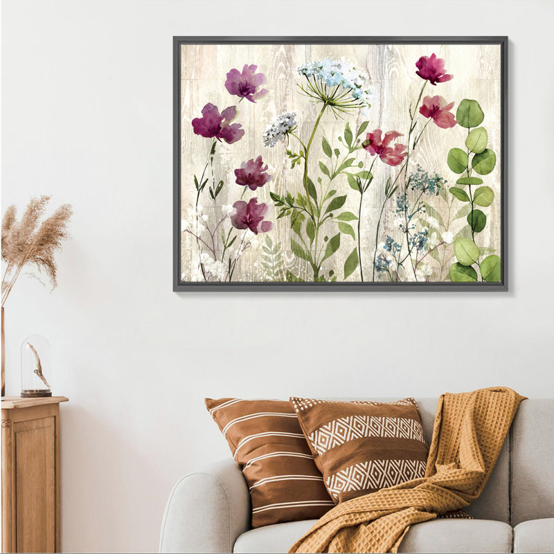 Paysage naturel - reproduction de cadre photo sur toile, L 16 po x H 12 po, Noir