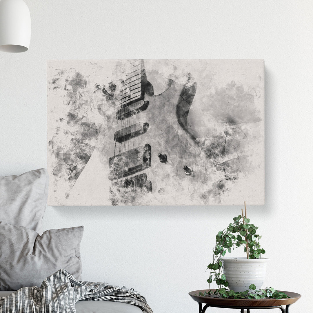 Electric Guitar Vol.2 - Wrapped Canvas Painting