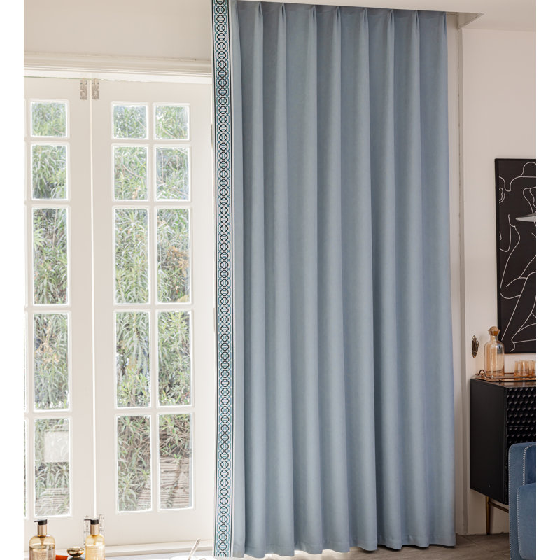Paire de rideaux obscurcissant Celia (ensemble de 2) - bleu français, L 50 po x L 108 po