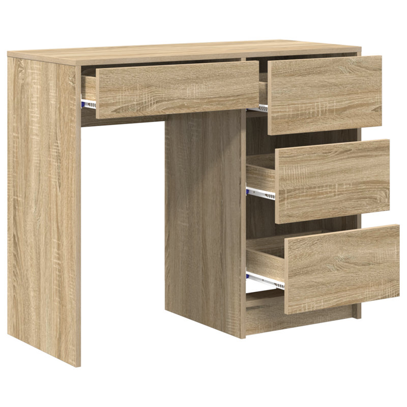 Writing Desk Engineered Wood Medium, Sonoma Oak