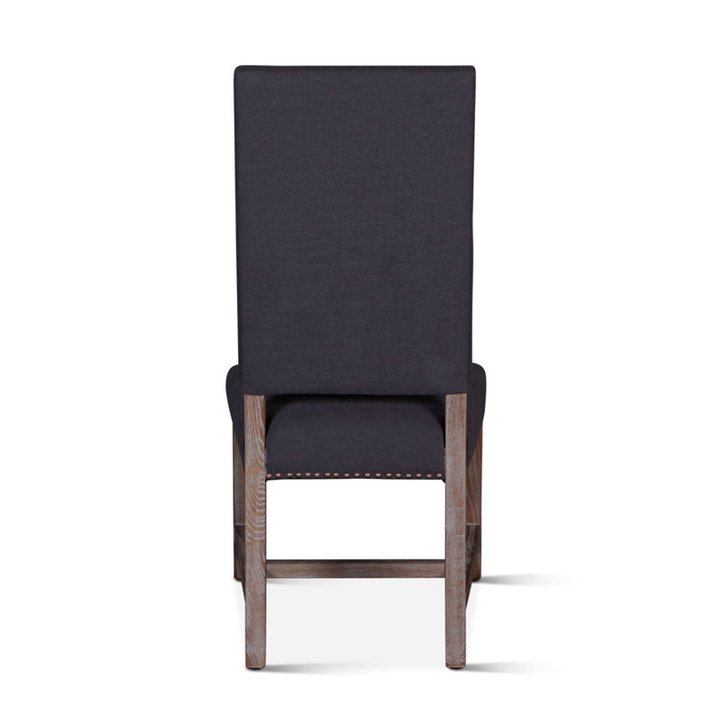 Chaise parsons rembourrée Andersons, Gris foncé