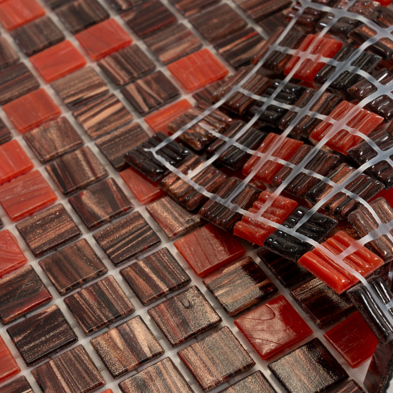 Carreau de mosaïque pour mur et plancher 0,8 po x 0,8 po Mingles