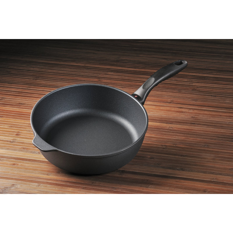 Non Stick Aluminum Saute Pan with Lid, 3.8-qt.