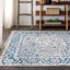 Tapis gris / bleu marine Lattin-1362705271