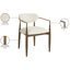 Chaise de salle à manger rembourrée en tissu Riccio Performance-790394333-790394330