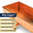 Hammered Solid Copper Window Planter Box-197368804