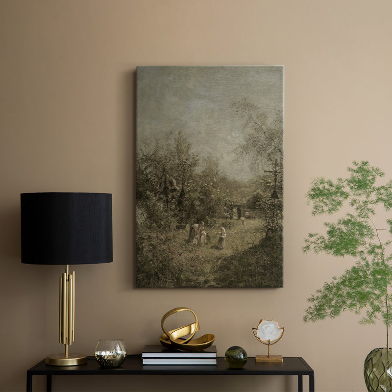 Paysage rétro CLxxvi - galerie Cavas, H 48 po x l 32 po