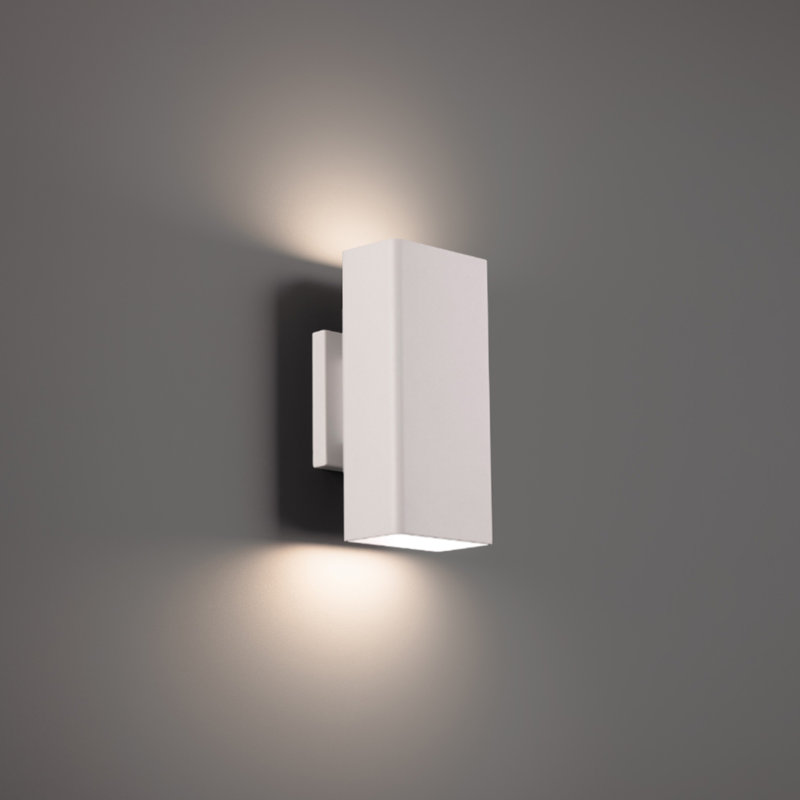 Edgey LED Wall Light, White, 3500K