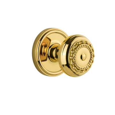 Grandeur Georgetown Rosette Passage with Parthenon Door Knob