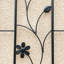 Ensemble de 2 treillis de jardin en métal 86,7 "x 19,7" antirouille pour plantes grimpantes support de fleurs extérieur noir-1696518371