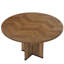 Table de conférence ronde avec base en X pour 4 personnes ou petite table de réunion