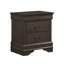 Table de chevet 2 teintes grise-1744324437