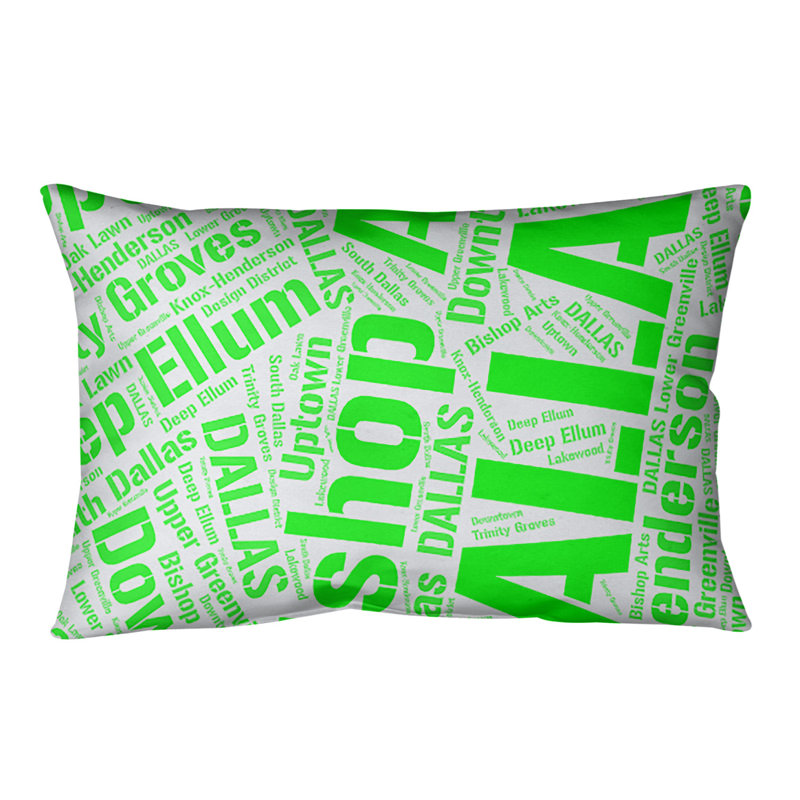 Coussin lombaire intérieur/extérieur dallas, Vert, Oui