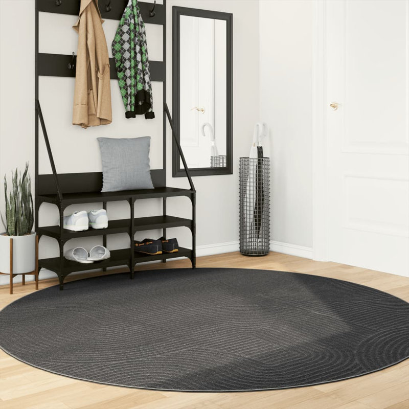 Calles Abstract Area Rug, Round 200cm