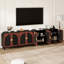Buffet 4 portes avec tablettes réglables