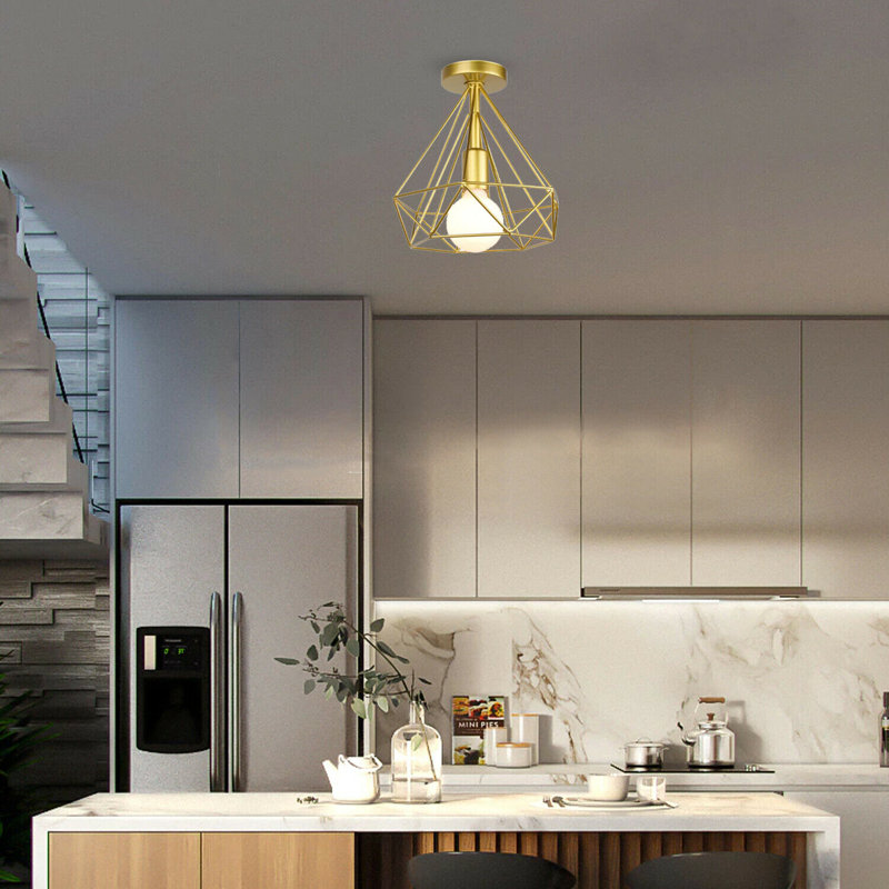 Mineo Semi Flush Mount